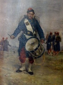 Franska:  Le Tambour av Henri-Louis Dupray