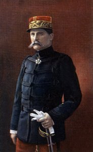 General Auguste Hirschauer, general under första världskriget, foto av Henri Manuel