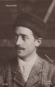 Louis Paulhan (svartvitt foto) av Henri Manuel