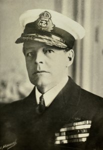 Porträtt av amiral David Beatty (foto) av Henri Manuel