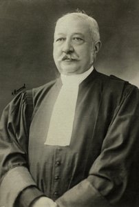 Porträtt av Albert Salle (foto) av Henri Manuel