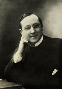 Porträtt av Andre De Lorde (foto) av Henri Manuel