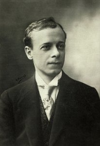 Porträtt av Clement Vautel (foto) av Henri Manuel