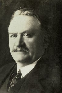Porträtt av Gaston Doumergue (fotografi) av Henri Manuel