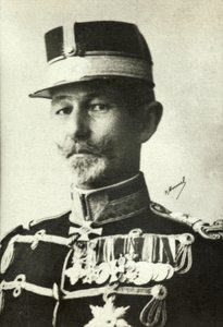 Porträtt av general Alexandre Averesco (fotografi) av Henri Manuel