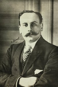 Porträtt av Henri De Jouvenel (fotografi) av Henri Manuel