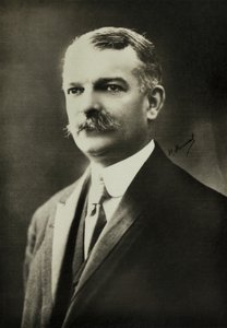 Porträtt av Raoul Peret (foto) av Henri Manuel