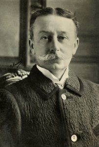 Porträtt av Rene Bazin (foto) av Henri Manuel