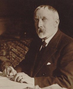 Porträtt av kompositören Gabriel Pierné 1863-1937, 1910. av Henri Manuel