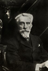 Porträtt av den franske målaren Albert Aublet ( 1851
