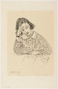En läsande flicka av Henri Matisse