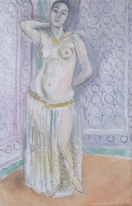 Blå odalisken eller Den vita slaven av Henri Matisse