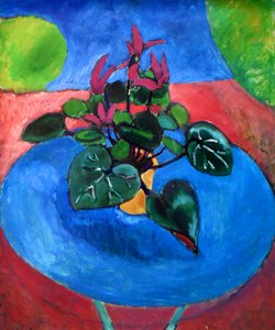 Lila cyklamen av Henri Matisse