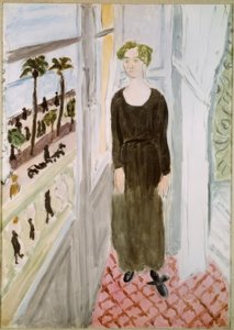 Kvinna vid fönstret, Nice av Henri Matisse