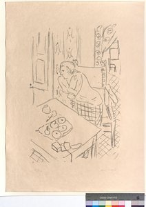 Figur i en interiör av Henri Matisse