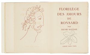Ett urval av Ronsards Amours av Henri Matisse