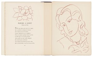Ett urval av Ronsards Amours av Henri Matisse