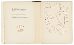Ett urval av Ronsards Amours av Henri Matisse
