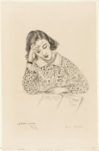 Flickor som läser av Henri Matisse