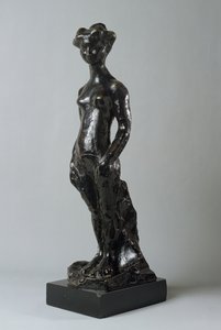 Stående flicka med armarna vid sidan av Henri Matisse
