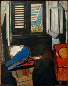 Interiör med violin av Henri Matisse