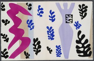 Knivkastaren. Ur ”Jazz”. Plansch XV. S. 106 av Henri Matisse