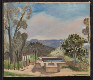Fiskdammen (Provence landskap) av Henri Matisse