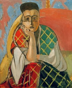 Mademoiselle H.D. Kvinna med slöja av Henri Matisse