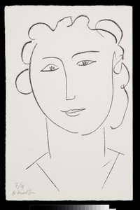 Marguerite V av Henri Matisse