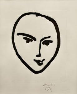 Nadia. Leende mask av Henri Matisse