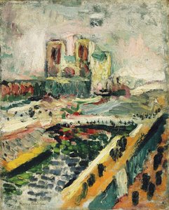 Notre-Dame, ca 1900 (olja på duk) av Henri Matisse