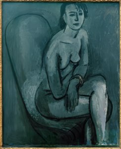 Grå nude med armband av Henri Matisse