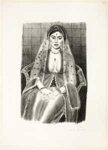 Persisk kvinna av Henri Matisse