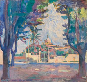 Place des Lices, Saint-Tropez av Henri Matisse
