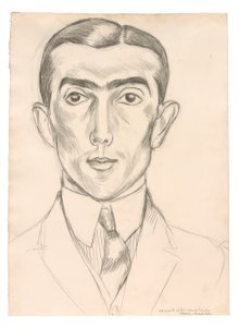 Porträtt av Léonide Massine av Henri Matisse