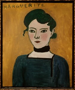 Porträtt av Marguerite 1907 (olja på duk)
