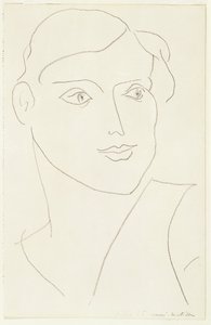 Porträtt av en kvinna av Henri Matisse