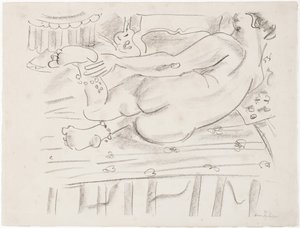 Liggande naken av Henri Matisse