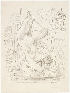 Liggande naken av Henri Matisse