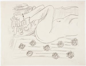 Liggande naken av Henri Matisse