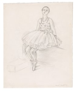 Sittande dansare av Henri Matisse