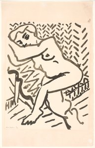 Sittande naken av Henri Matisse