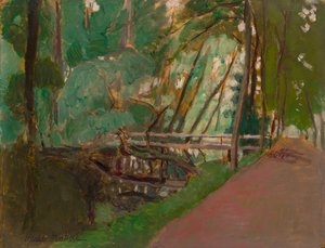 Sous-bois, ca 1902-1903 (olja på papper upplagd på panel)