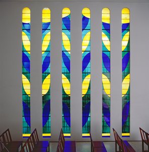 Glasmålning i Rosenkransens kapell, Vence av Henri Matisse