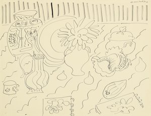 Still Life (Tema G, Variation 2) av Henri Matisse