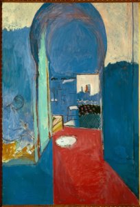 Tangier - Ingång till Kashbah av Henri Matisse