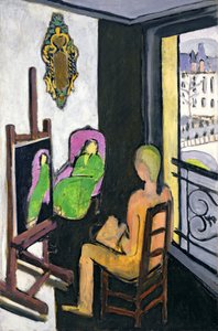Målaren och hans modell av Henri Matisse
