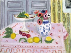 Den rosa bordsduken av Henri Matisse