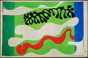 Lagunen, ur serien "Jazz" (litografi) av Henri Matisse