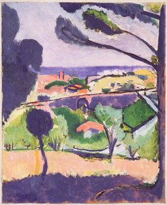 Utsikt över Collioure och havet av Henri Matisse